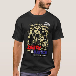 自由と正義アメリカ合衆国,自由の女神 Tシャツ