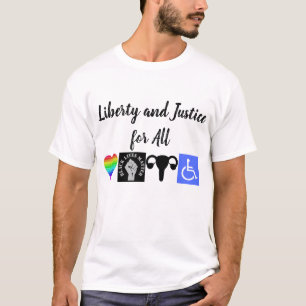 自由と正義 Tシャツ