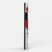 自由と赤い熱気球の像 Case-Mate iPhoneケース (裏面/右)