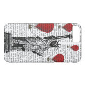 自由と赤い熱気球像 Case-Mate iPhoneケース (裏面(横))