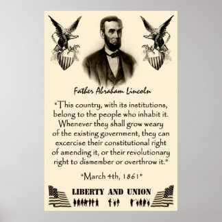 自由と連合 ポスター