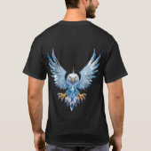 自由と野心の象徴 Tシャツ (裏面)