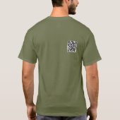 自由と銃と宗教Tシャツ Tシャツ (裏面)