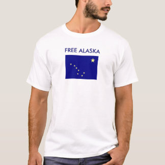 自由なアラスカ Tシャツ