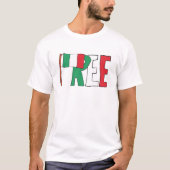 自由なイタリア- Italexit Tシャツ (正面)
