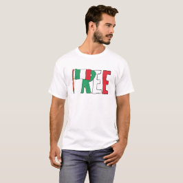 自由なイタリア- Italexit Tシャツ