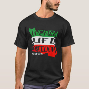自由なイランのための生活の自由 Tシャツ