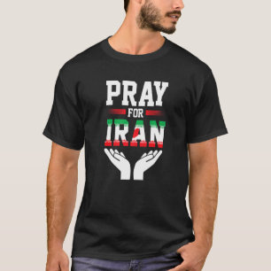 自由なイランの自由の愛ハートイランのペルシャ語のクート Tシャツ