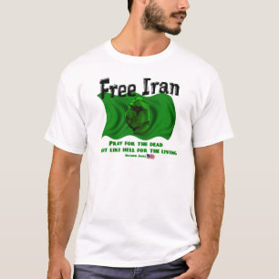 自由なイランの#IranElectionsの政治選挙2009年 Tシャツ