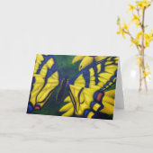 自由なカードが変形させ、あって下さい カード (黄色い花)