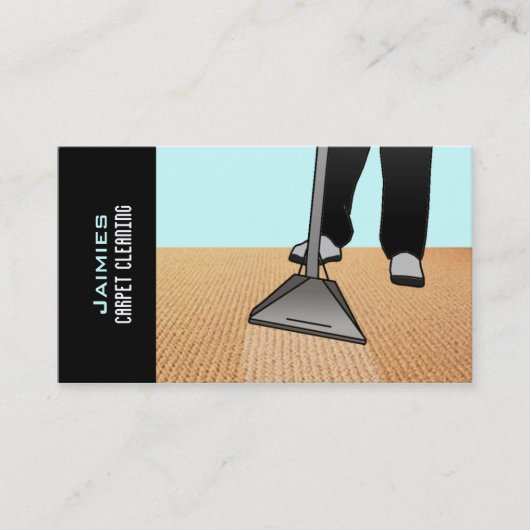 自由なカーペットのクリーニングのクーポン ロイヤリティカード (正面)