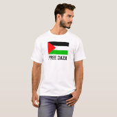 自由なガザの報酬のTシャツ Tシャツ (正面フル)