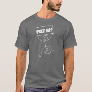 自由なガス Tシャツ