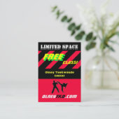 自由なクラス 名刺 (スタンド正面)