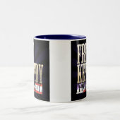 自由なケネディ-アメリカン・ドリームのマグ ツートーンマグカップ (中央)