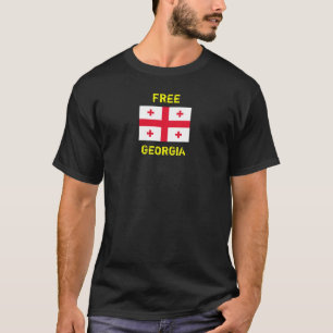 自由なジョージア Tシャツ