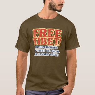自由なチベット Tシャツ