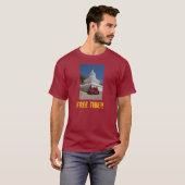 自由なチベット! Tシャツ (正面フル)