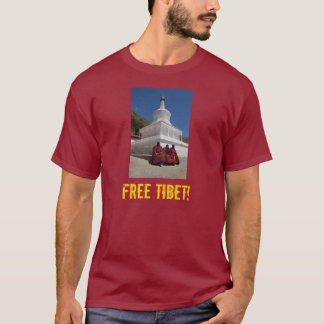 自由なチベット! Tシャツ
