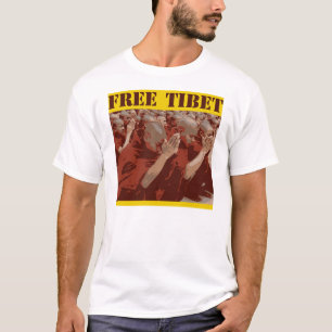 自由なチベット Tシャツ