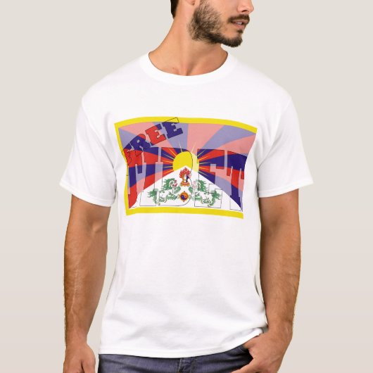 自由なチベット Tシャツ (正面)