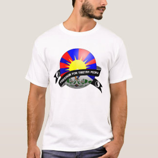 自由なチベット Tシャツ