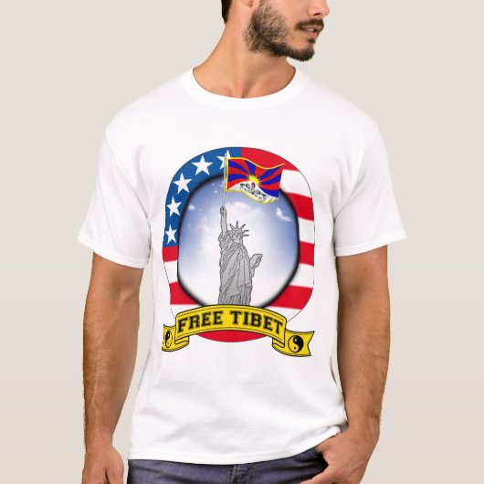 自由なチベット Tシャツ (正面)