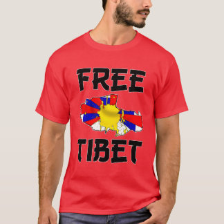 自由なチベット Tシャツ