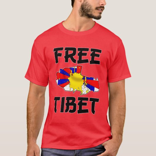 自由なチベット Tシャツ (正面)