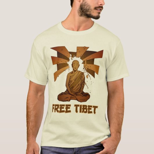 自由なチベット Tシャツ (正面)