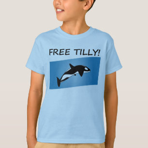 自由なティリーの青年ワイシャツ Tシャツ