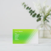 自由なテンプレートの専門の名刺 名刺 (スタンド正面)