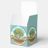 自由なパレスチナの地にオリーブの木の平和のシンボル フェイバーボックス (オープン)