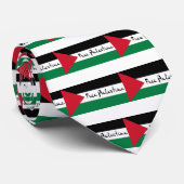 自由なパレスチナ- فلسطينعلم -パレスチナの旗 ネクタイ (ロール)