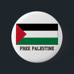 自由なパレスチナ 缶バッジ<br><div class="desc">あなたの国のためのプライドを示し、あなたの次のデザインのパレスチナのためのこの旗を表示して下さい。</div>