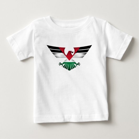 自由なパレスチナ – 自由の翼 ベビーTシャツ (正面)