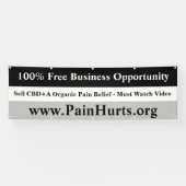 自由なビジネスチャンス 横断幕 (横)