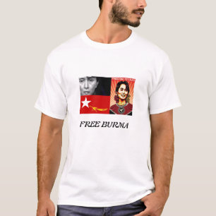 自由なビルマ Tシャツ
