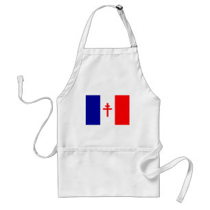 自由なフランス語は旗を強制します スタンダードエプロン