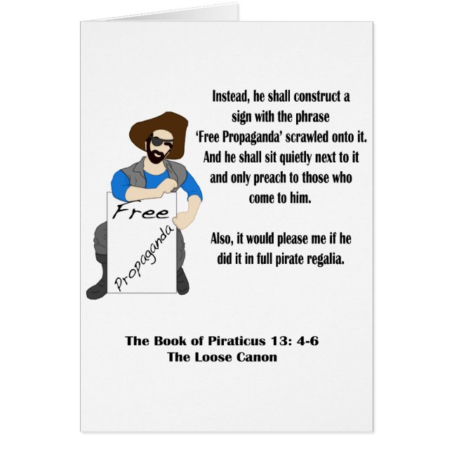 自由なプロパガンダ (正面)