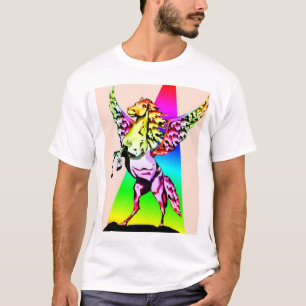 自由なペガソス Tシャツ