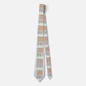 自由なモーメおもしろいス構造化リテラシー ネクタイ (正面)