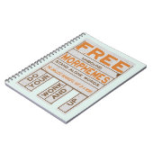 自由なモーメおもしろいス構造化リテラシー ノートブック (左側)