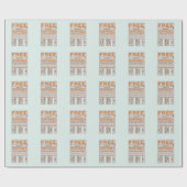 自由なモーメおもしろいス構造化リテラシー ラッピングペーパー (フラット)