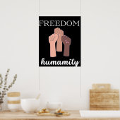 自由な人間平等人権 ポスター (キッチン)