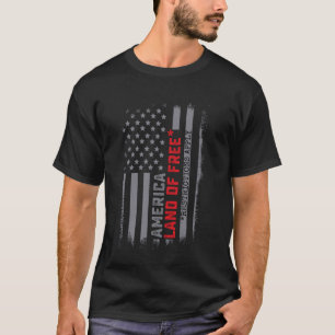 自由な制限のアメリカの土地は米国のFlaを適用 Tシャツ
