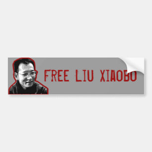 自由な劉Xiaobo バンパーステッカー
