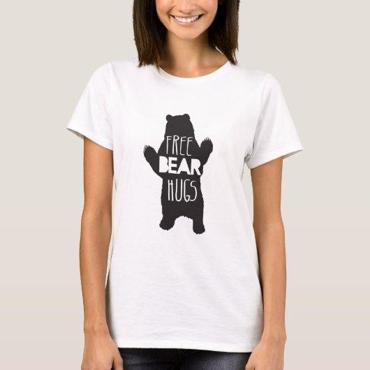 自由な力強い抱擁 Tシャツ (正面)