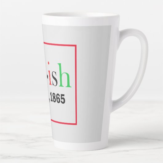 自由な十二月記念 カフェラテマグ (右)