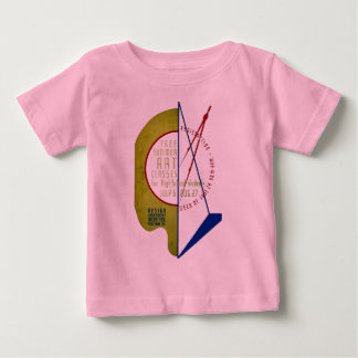 自由な夏の美術教室- WPAポスター- ベビーTシャツ